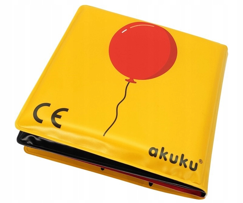AKUKU Książeczka EDUKACYJNA Do Wody Wanny Kąpieli Piszczek_4