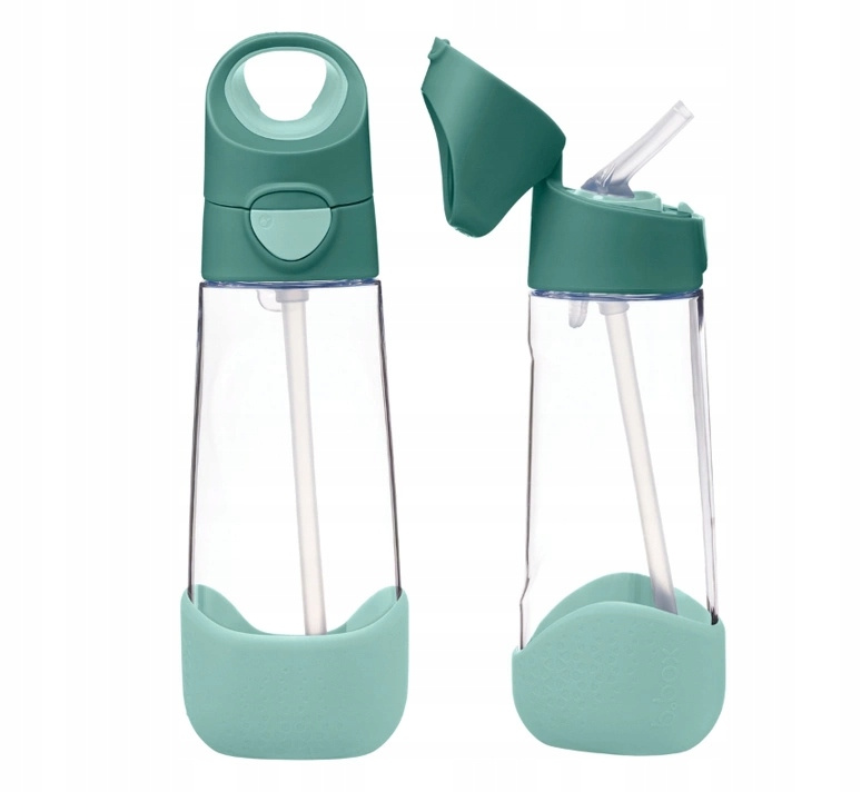 Sportowa Butelka Tritanowa Bidon Ustnik ZIELONA Dla Dzieci 600ml 3+ B.Box_1
