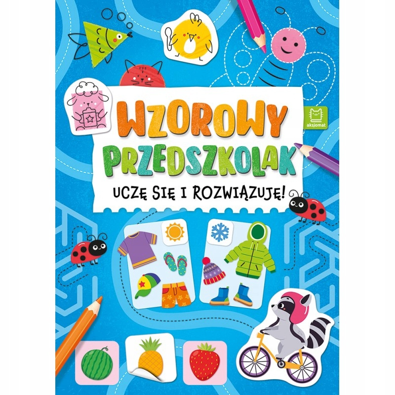 Wzorowy Przedszkolak Uczę Się i Rozwiązuję! 4+ Aksjomat 4188_1