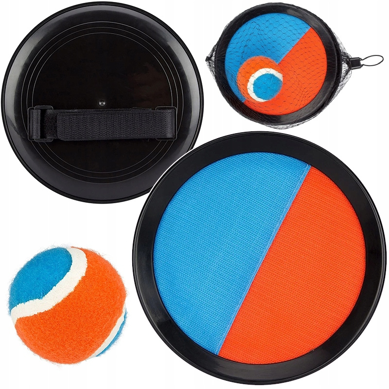 Catchball Gra w Łapanie Łapacz Rzep Piłka Paletki Zręcznościowa 3+ Norimpex_1