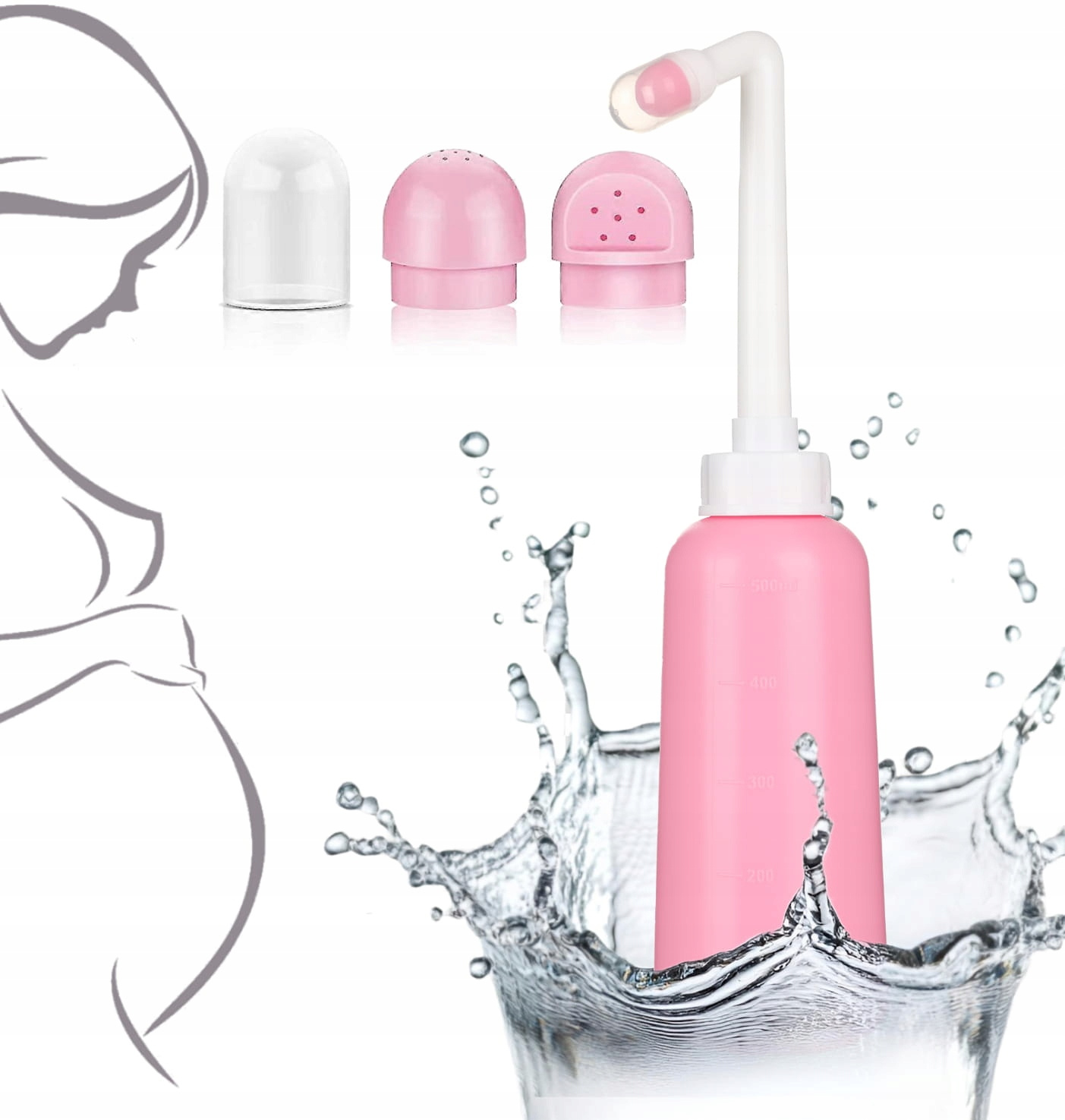 BOCIOLAND Butelka Poporodowa DO PODMYWANIA Okolic Intymnych 500ml PERI_3