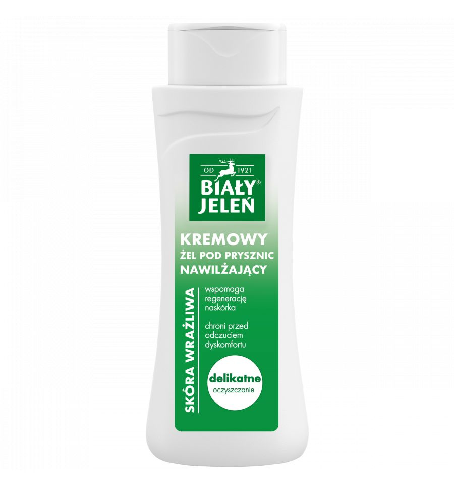 BIAŁY JELEŃ Kremowy Żel Pod Prysznic Nawilżający 300 ml Hipoalergiczny_1