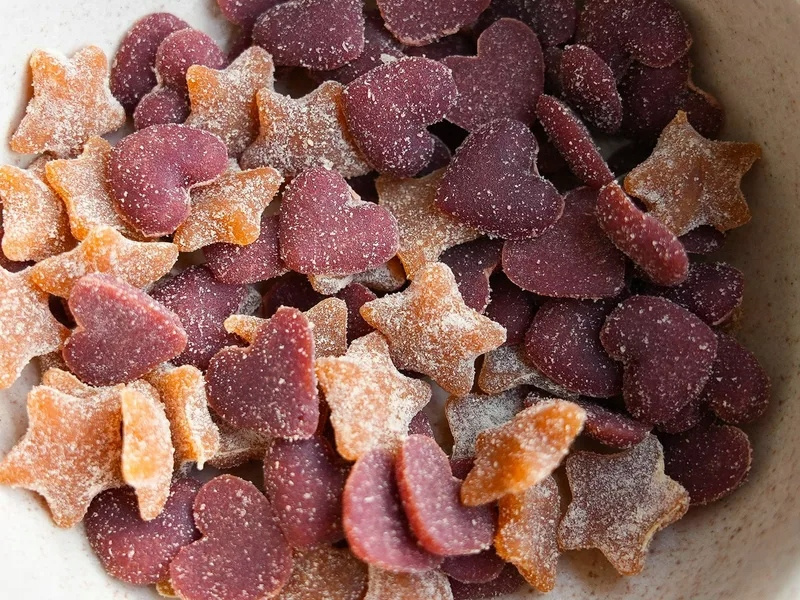 MIXIT Żelki Naturalne Owocowe Mixies JABŁKO CZEREŚNIA Bez Cukru 35g_2