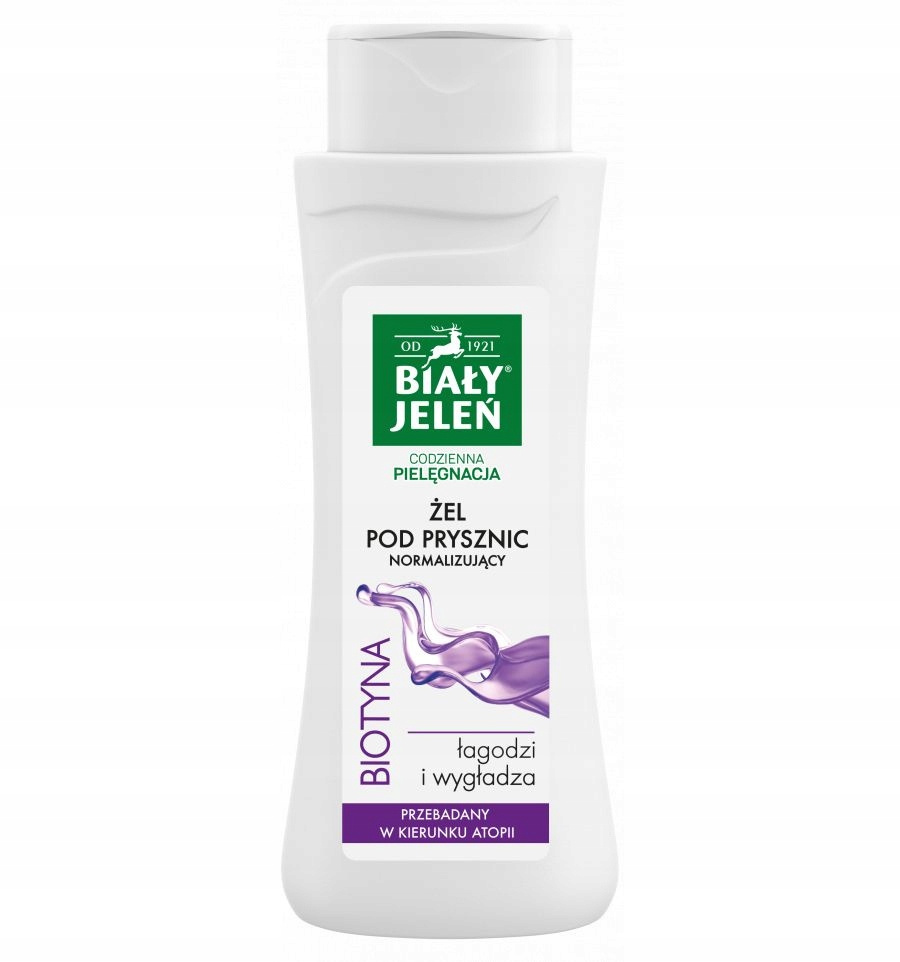 3x BIAŁY JELEŃ Żel Pod Prysznic BIOTYNA + PREBIOTYK + NATURALNY 300ml_2