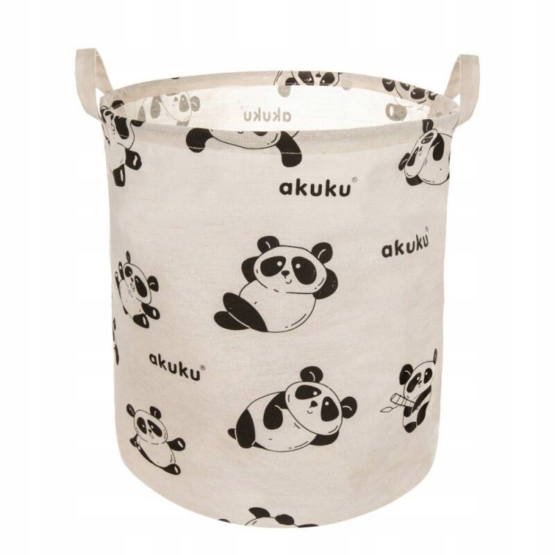 AKUKU Kosz Na ZABAWKI Pojemnik Worek Organizer PREMIUM XL 45l_3