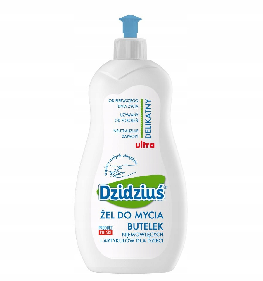 DZIDZIUŚ Żel Płyn Do Mycia Butelek Smoczków 500 ml_1