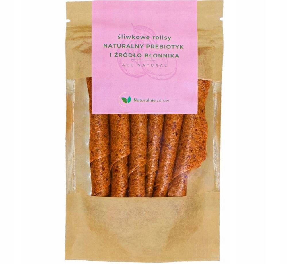 Rollsy ŚLIWKOWE z Inuliną 50g Naturalnie Zdrowi_2