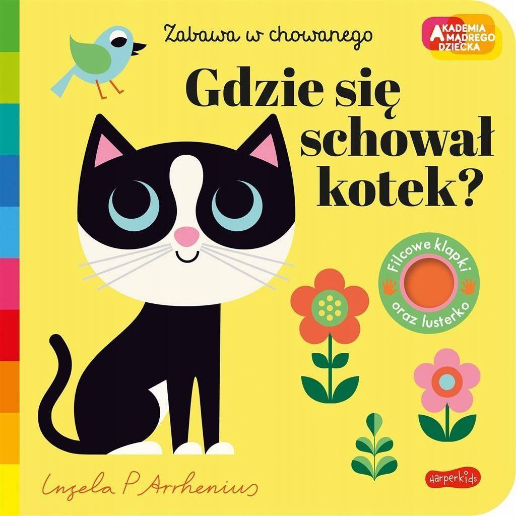 Gdzie Się Schował Kotek? Akademia Mądrego Dziecka Zabawa W Chowanego 3+_1