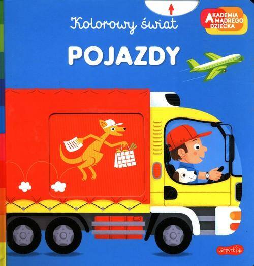 Kolorowy Świat Pojazdy Akademia Mądrego Dziecka P. Caillou 3+ HarperKids_1