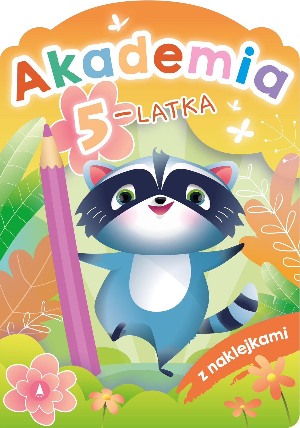 Akademia 5-Latka Z Naklejkami Zadania Ćwiczenia Zagadki 5+ Skrzat_1