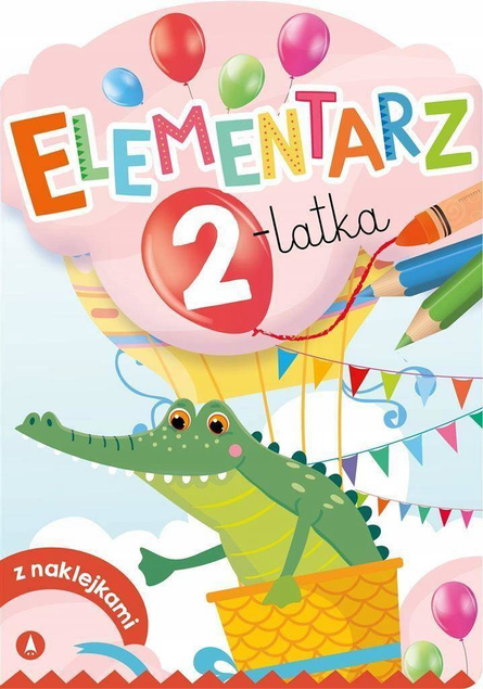 Elementarz 2-Latka Dwulatka Z Naklejkami Zagadki Ćwiczenia 2+ Skrzat_1