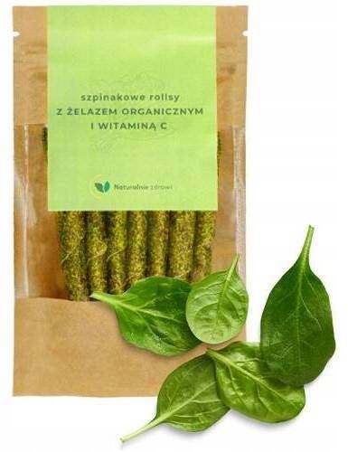 6x Witaminowe Rollsy OWOCOWE WARZYWNE 6 Smaków 300 g Naturalnie Zdrowi_6