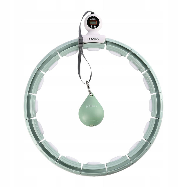 HHM15 HULA HOP GREEN Z MAGNESEM I OBCIĄŻNIKIEM +_2