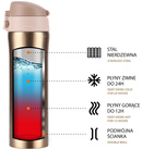 Kubek Termiczny Termos Bidon Szkolny Dla Dzieci 500 ml NILS NCB10