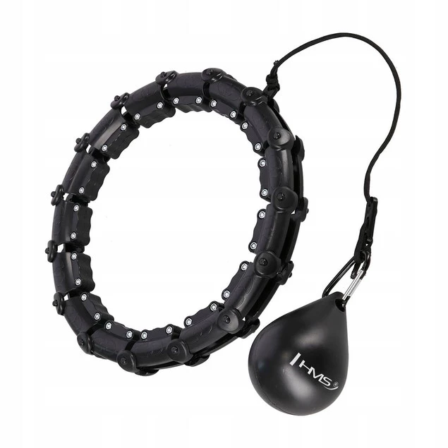 Hula Hop Odchudzające Z Obciążnikiem i Wypustkami Fitness HMS HHW02