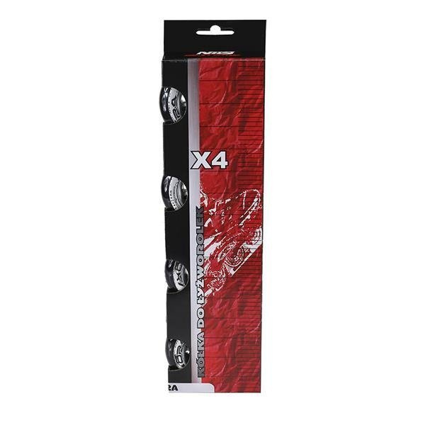 KÓŁKA DO ROLEK KAUCZUKOWE X4 76x24 82A KOMPLET