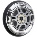 PU 80x24 82A CZARNE N (4 szt.) + ABEC-9 (8 szt.) ZESTAW NILS EXTREME