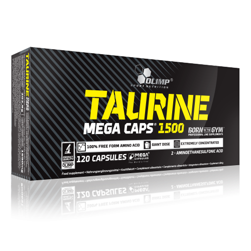 Taurine Mega Caps - 120 kaps OLIMP