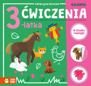 Edulatki Ćwiczenia 3-Latka Baw Się i Zdobywaj Wiedzę 1+ Zielona Sowa