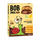 Przekąska Owocowa JABŁKO GRUSZKA W Czekoladzie Bez Cukrów 60g BOB SNAIL