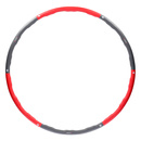 HHP002 RED-GREY HULA HOP 1,2KG 100CM HMS