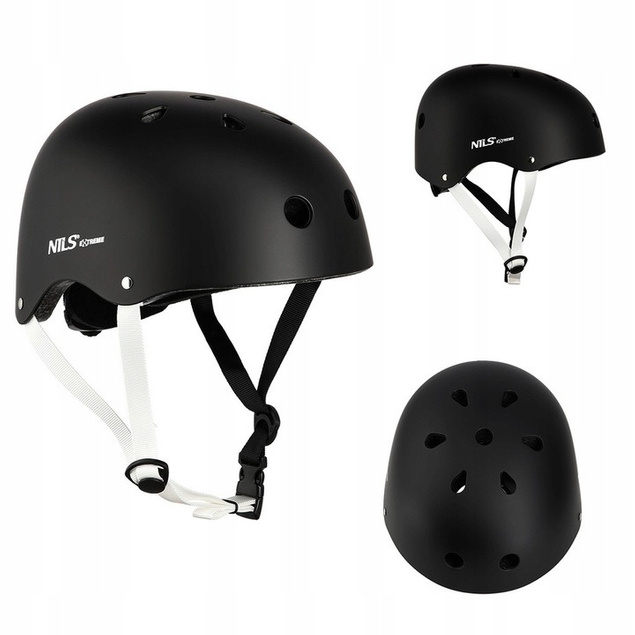 Kask Regulowany Na Rolki Rower Hulajnogę Nils