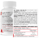 Vitamina C dzika róża Rose Hips 60 tabs OstroVit