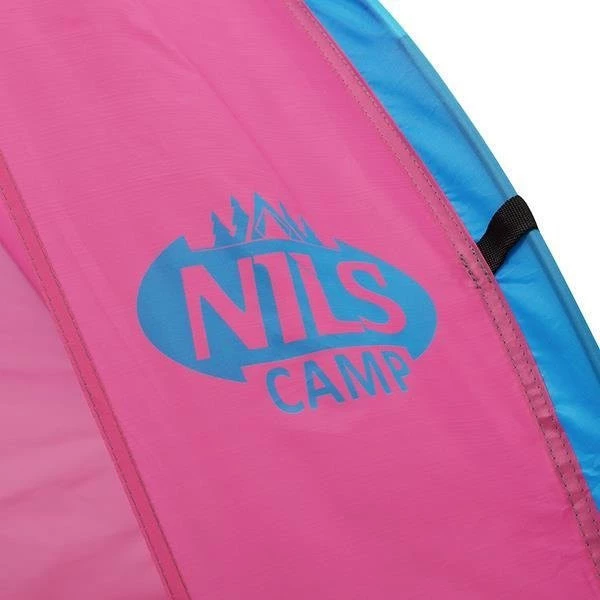 NC3039 NAMIOT PLAŻOWY RÓŻOWY PODŁOGA NILS CAMP