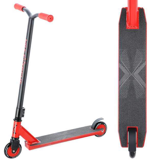 HULAJNOGA DO TRIKÓW NILS EXTREME BLACK-RED HS106