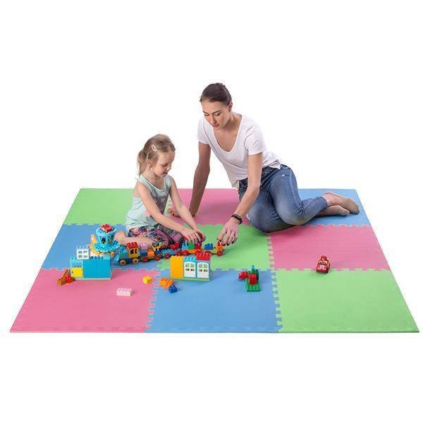 MP10 MATA PUZZLE MULTIPACK GREEN-BLUE-RED 9 ELEMENTÓW 10MM ONE FITNESS