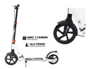 ZESTAW HULAJNOGA NILS EXTREME HA230D KOŁA 230 mm [63260 biała] [63004 czarna]