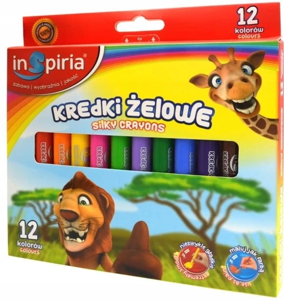 KREDKI ŻELOWE 12 KOL INSPIRIA_1