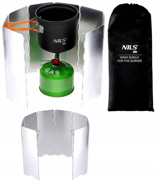 Osłona Kuchenna Przegroda do Kuchenki Gazowej Turystycznej NILS NC1745