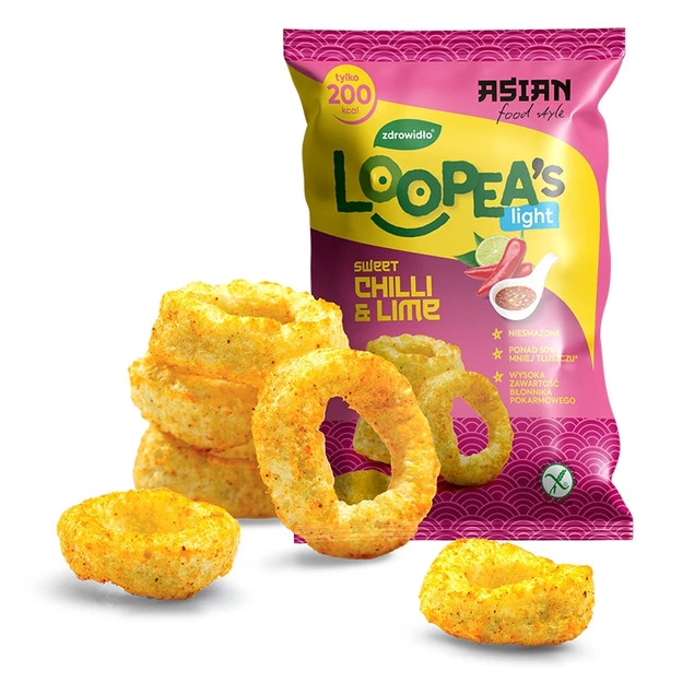 Chrupki o Smaku SWEET CHILLI & LIME Loopea's 50g_2