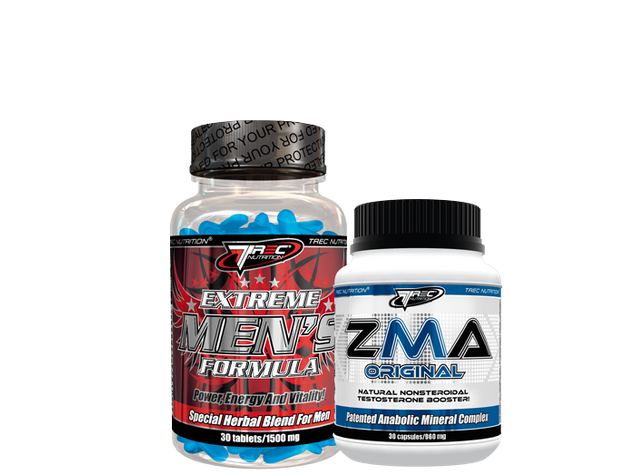 TREC Extreme Men's Formula - 30KAPS. + ZMA Orginal - 30KAPS