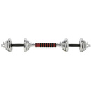 STC21 SZTANGIELKI/SZTANGA W WALIZCE CHROM 2x10KG HMS
