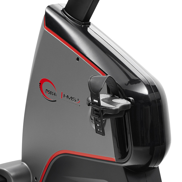 Rower magnetyczny poziomy, fitness R5814-i HMS