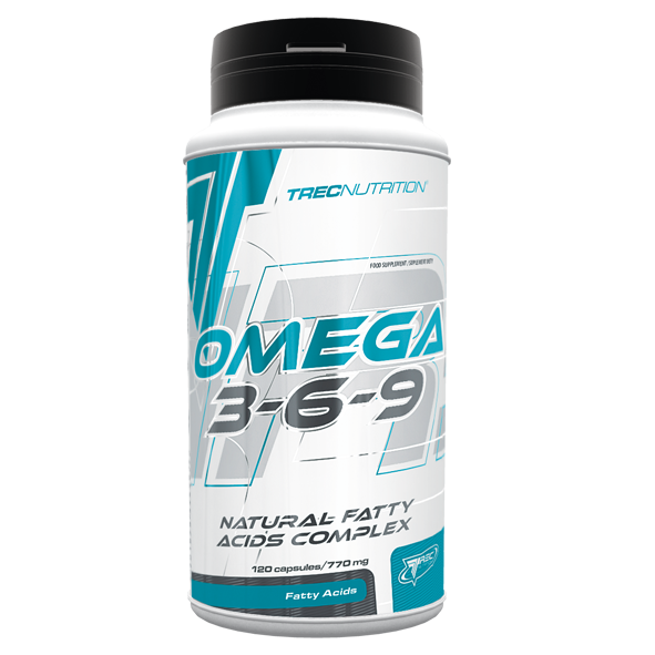 Omega 3-6-9 kwasy tłuszczowe 120 kaps. TREC
