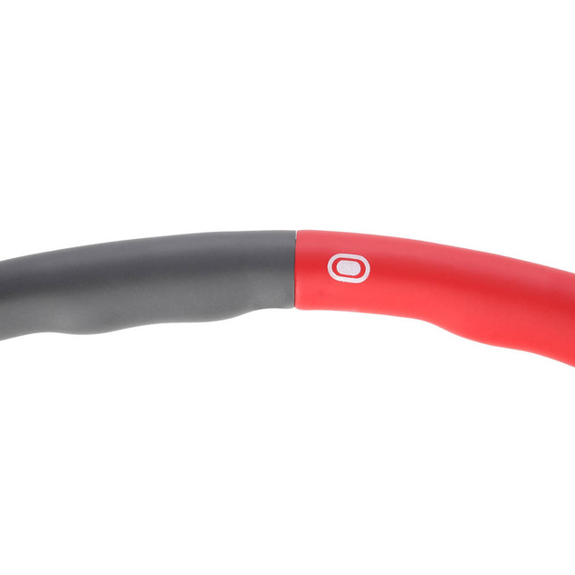 HHP002 RED-GREY HULA HOP 1,2KG 100CM HMS Outlet