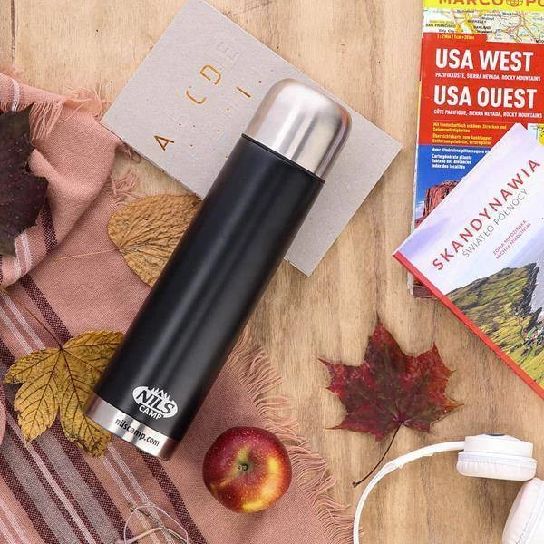 Termos Termiczny Mocny Wytrzymały Stal Nierdzewna NILS Camp NCC07
