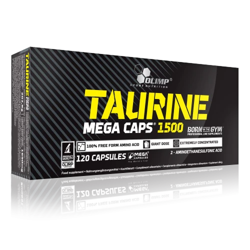 Taurine Mega Caps - 120 kaps OLIMP