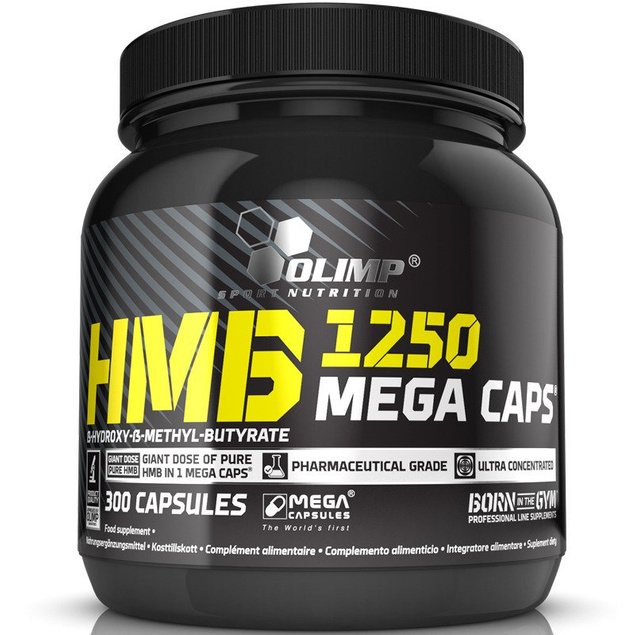 HMB Mega Caps 1250mg - 300 kaps OLIMP