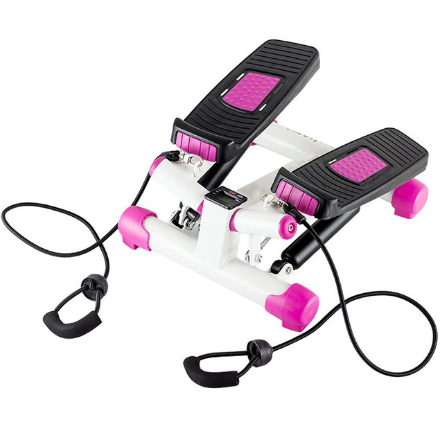 Stepper Z Linkami Skośny Skrętny Do Ćwiczeń Różowy HMS S3033