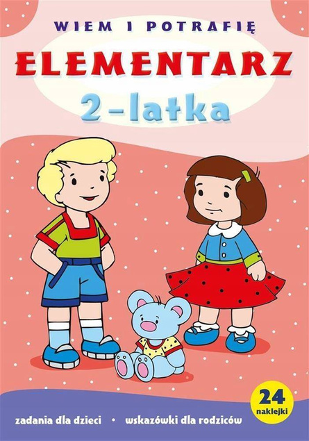 Elementarz 2-Latka Dwulatka Wiem i Potrafię Z Naklejkami 2+ Skrzat