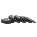 TALERZ OLIMPIJSKI BUMPER 15 KG HMS CHTBR15 BLACK 