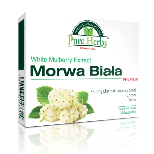 Olimp Morwa Biała Premium 30 kaps