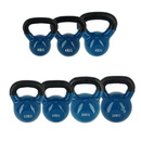 KNL 4 KG BLUE KETTLEBELL ŻELIWNY POKRYTY WINYLEM