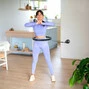 Hula Hop Odchudzające Z Obciążnikiem i Wypustkami Fitness HMS HHW02