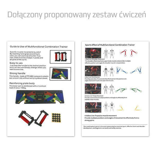 PU10 WIELOFUNKCYJNA DESKA DO POMPEK RED HMS