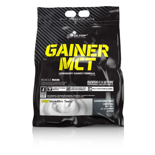 Olimp Gainer MCT 6800g Big Bag - wanilia